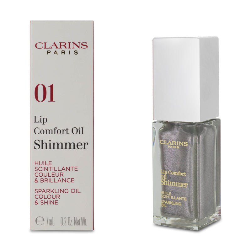 Clarins Lip Comfort Oil Shimmer 01 Sequin Flares