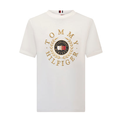 Tommy Hilfiger Men's Logo T-Shirt White