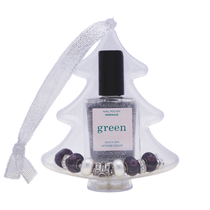 Manucurist Mermaid Glitter Nail Polish | Christmas Bauble