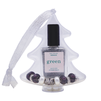 Manucurist Mermaid Glitter Nail Polish | Christmas Bauble