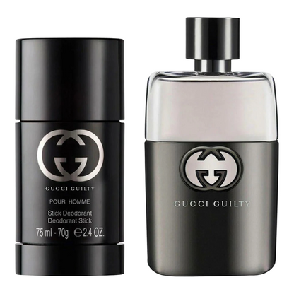 Gucci Guilty Pour Homme 90ml Eau De Toilette & Deodorant Stick Gift Set