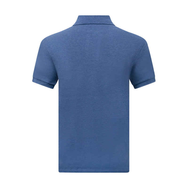 Ralph Lauren Polo Custom Slim Fit Polo Shirt Blue/White 