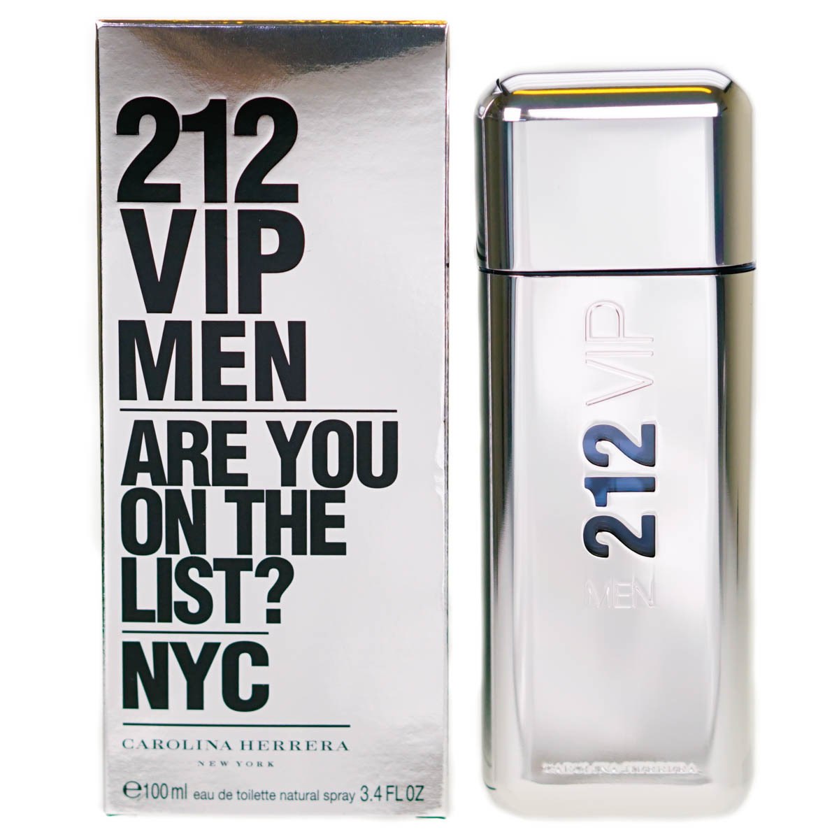 Carolina Herrera 212 VIP Men 100ml Eau De Toilette For Men (Damaged Box)