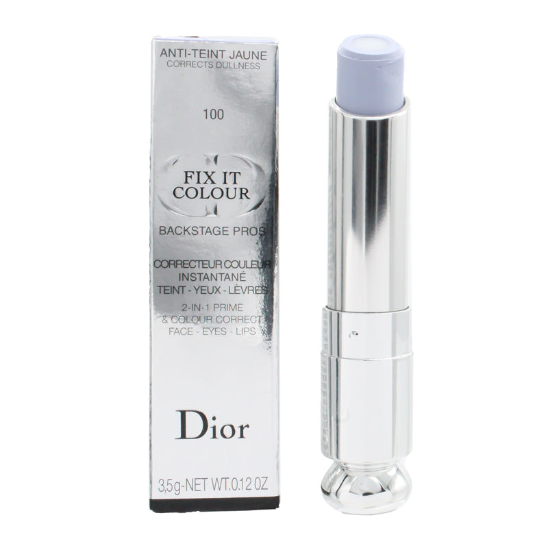 Christian Dior Backstage Pros Fix It Colour 2-in-1 Prime & Colour Correct 100 Blue