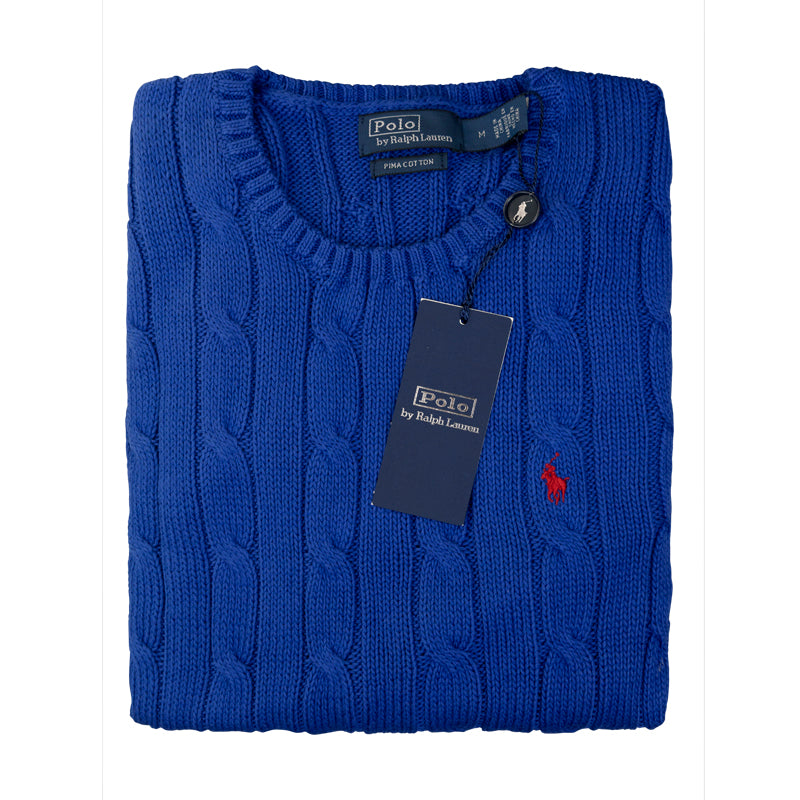 Ralph Lauren Women's Cotton Jumper Blue