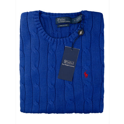 Ralph Lauren Women's Cotton Jumper Blue