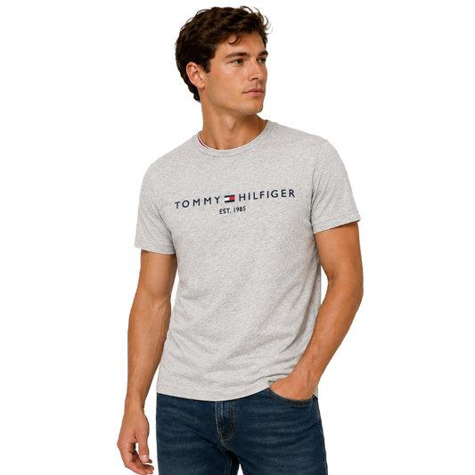 Tommy Hilfiger Organic Cotton Slim Fit Core Tommy Logo T-Shirt  Men's