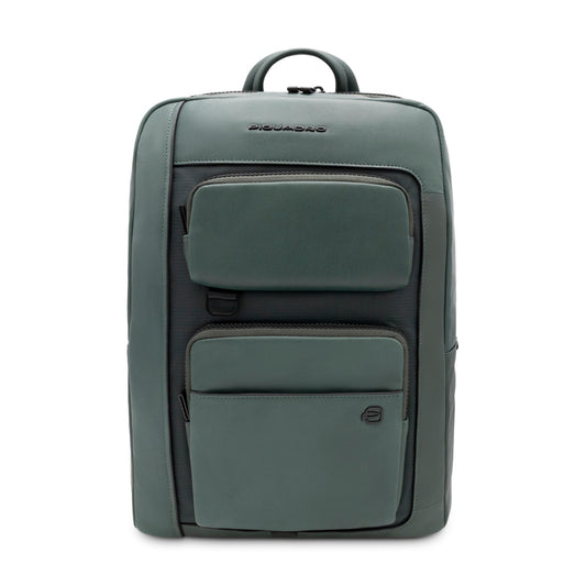 Piquadro 14" Laptop Backpack Green CA6442W131/VE