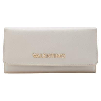 Valentino Divina SA Rosso X-Large Wallet Platinum Women's