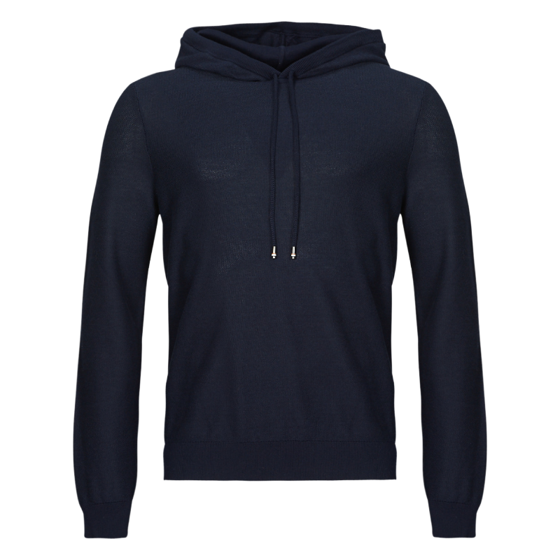 Hugo Boss Trapani Men's Knitted Hoodie Dark Blue