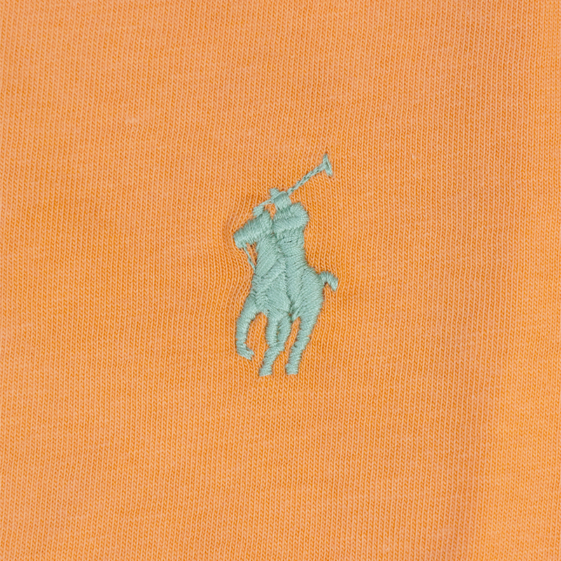 Ralph Lauren Polo Custom Slim Fit T-Shirt Orange