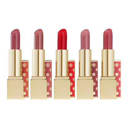 Estee Lauder Unwrap The Moment Limited Edition X5 Lipstick Set 