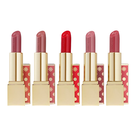 Estee Lauder Unwrap The Moment Limited Edition X5 Lipstick Set 