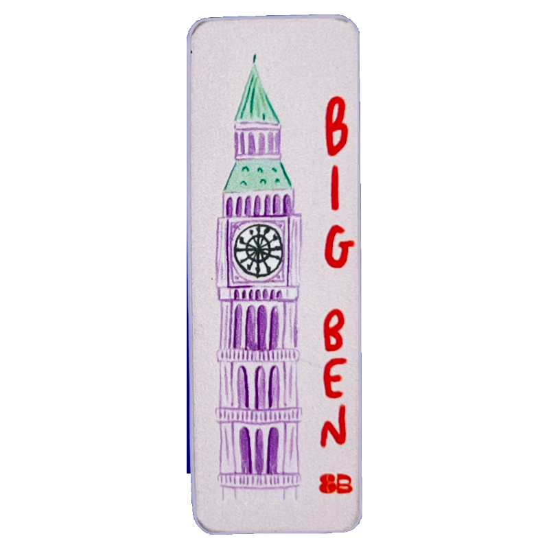 Eleanor Bowmer Big Ben Fridge Magnet