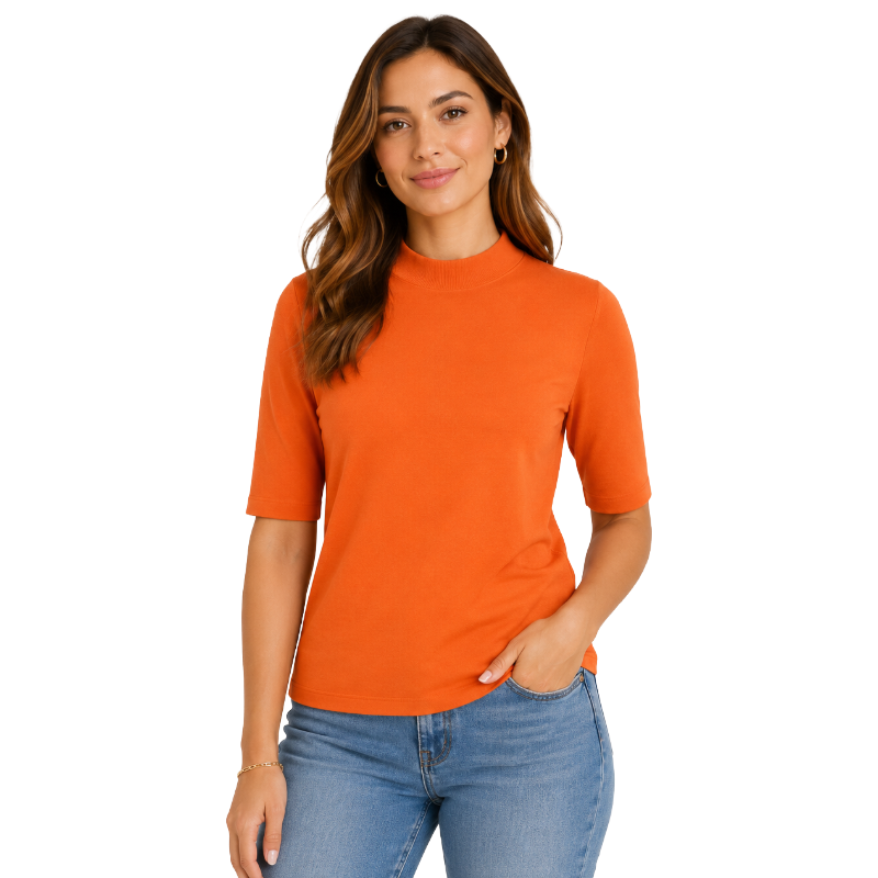 Marc Cain Women's T-Shirt Orange 