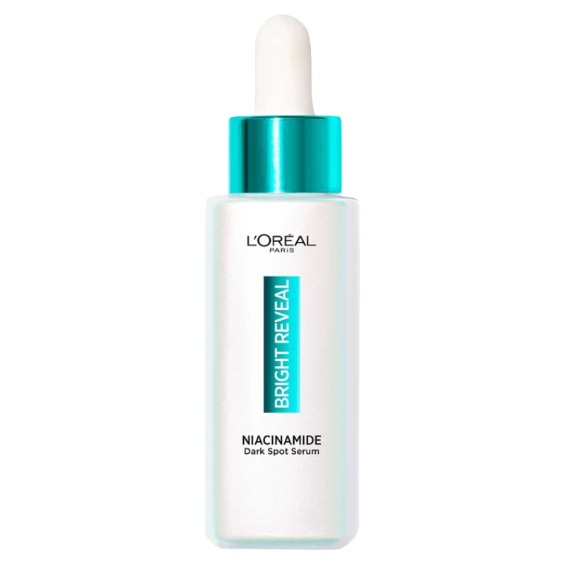 L'Oreal Bright Reveal Niacinamide Dark Spot Serum 30ml (Blemished Box)