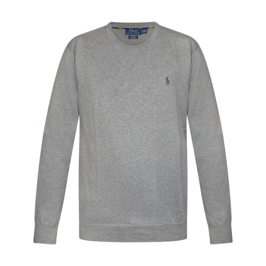 Ralph Lauren Polo Cotton Jumper Grey Heather