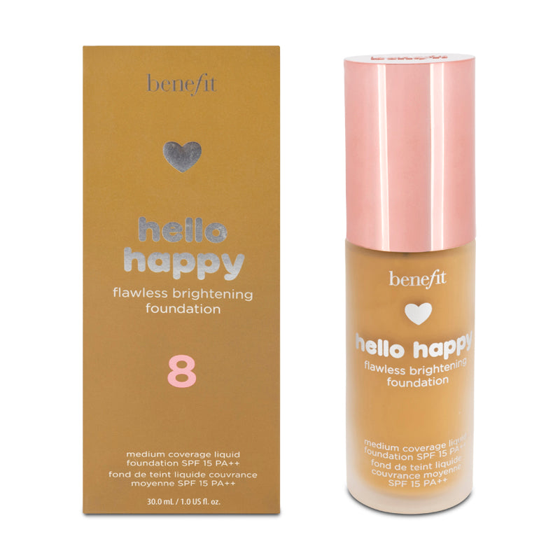 Benefit Hello Happy Flawless Brightening Foundation 8