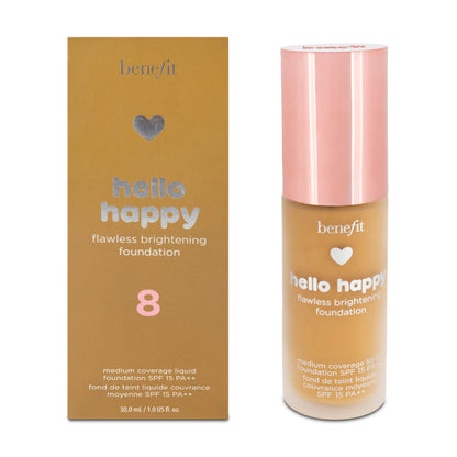 Benefit Hello Happy Flawless Brightening Foundation 8