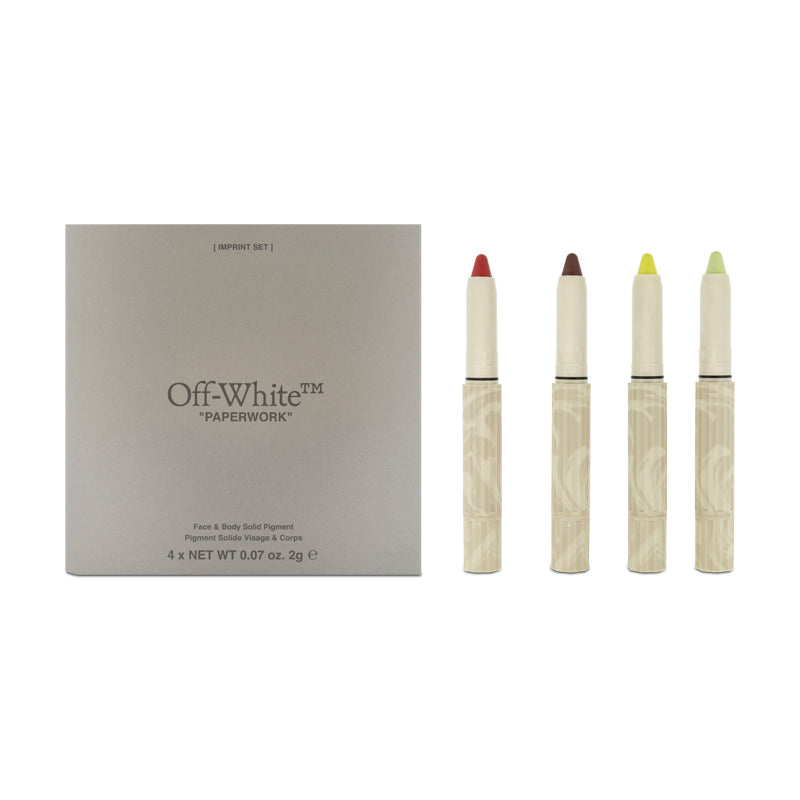 Off-White Paperwork Face & Body Solid Pigment Imprint Set