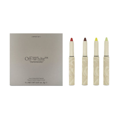 Off-White Paperwork Face & Body Solid Pigment Imprint Set
