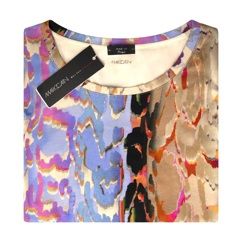 Marc Cain Multicolour T-Shirt | Vibrant Women's Tee