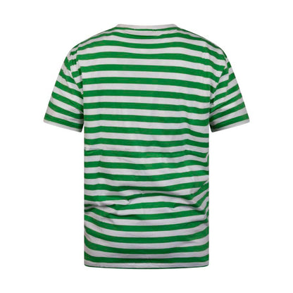 Ralph Lauren Striped T-Shirt | Green & White