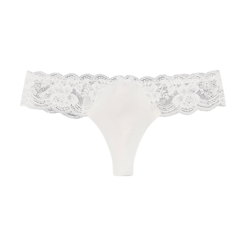 Victoria's Secret Dream Angels Thong White Extra Small