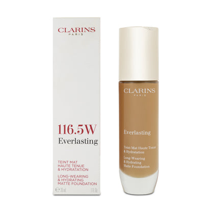 Clarins Everlasting Foundation 116.5W Coffee 30ml (Blemished Box)
