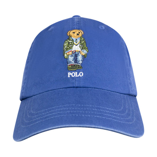 Ralph Lauren Polo Bear Twill Ball Cap Blue OS