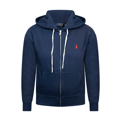 Ralph Lauren Polo Fleece Full Zip Women's Hoodie Navy