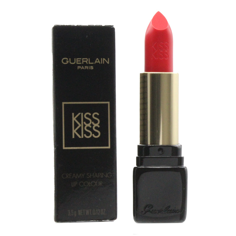 Guerlain KissKiss Creamy Shaping Lip Colour Lipstick 329 Poppy Red