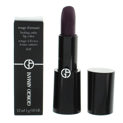 Giorgio Armani Rouge D'Armani Lasting Satin Lipstick 602 Night Viper