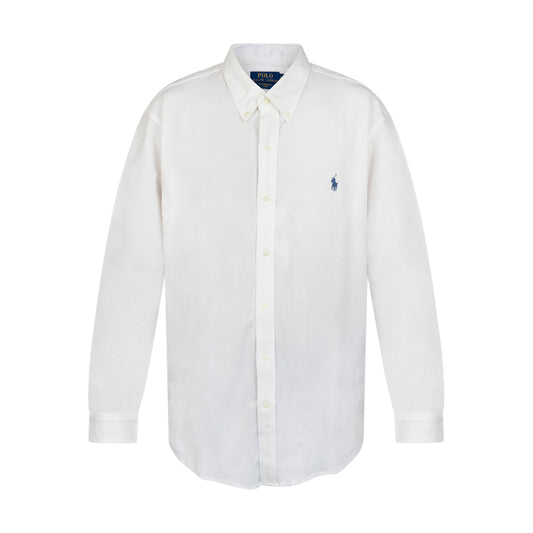 Ralph Lauren Polo Featherweight Mesh Shirt White