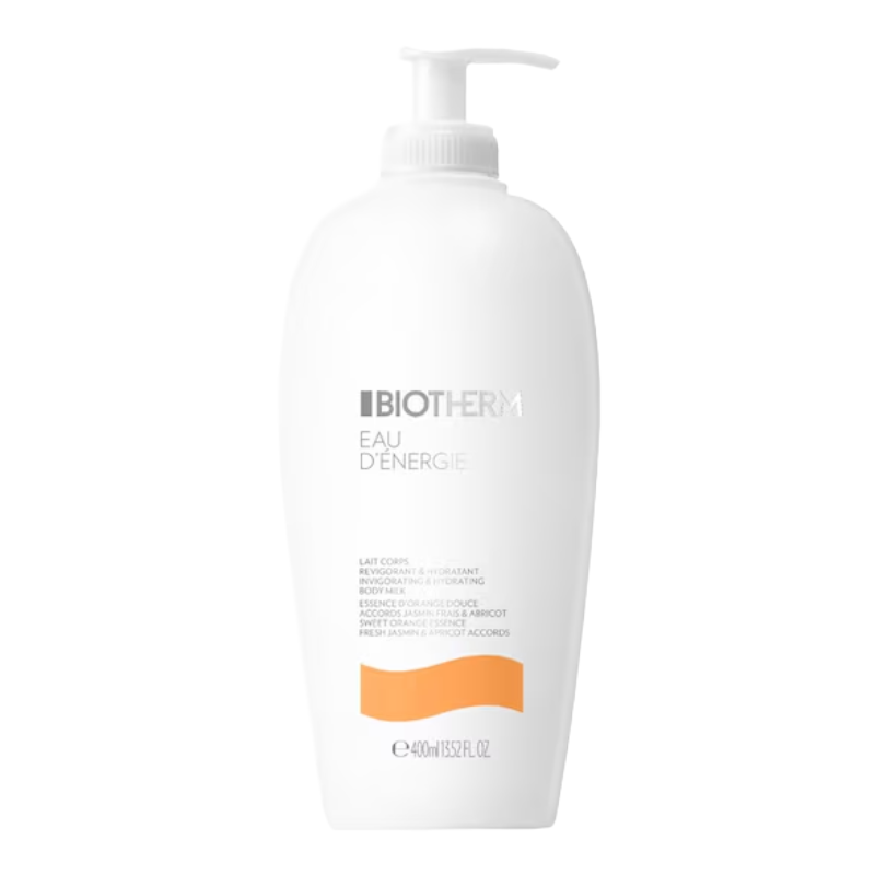 Biotherm Eau D'Energie Invigorating & Hydrating Body Milk Sweet Orange Essence Fresh Jasmin & Apricot Accords 400 ml