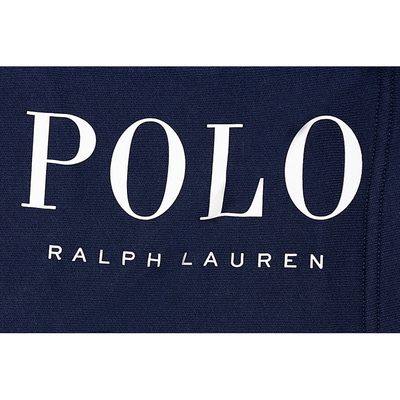 Ralph Lauren Polo Logo Spa Terry Boys Shorts Navy