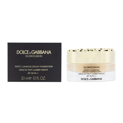 Dolce & Gabbana Gloriouskin Perfect Luminous Creamy Foundation 100 Porcelain 