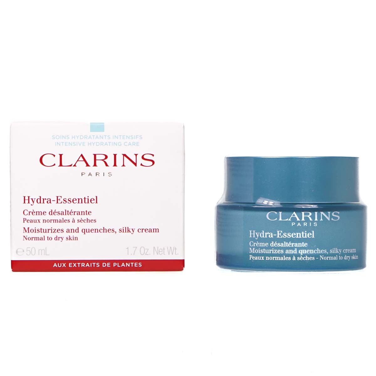 Clarins Hydra Essentiel Silky Cream 50ml Normal to Dry Skin