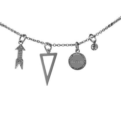 Lovita Silver Necklace Follow Your Dreams