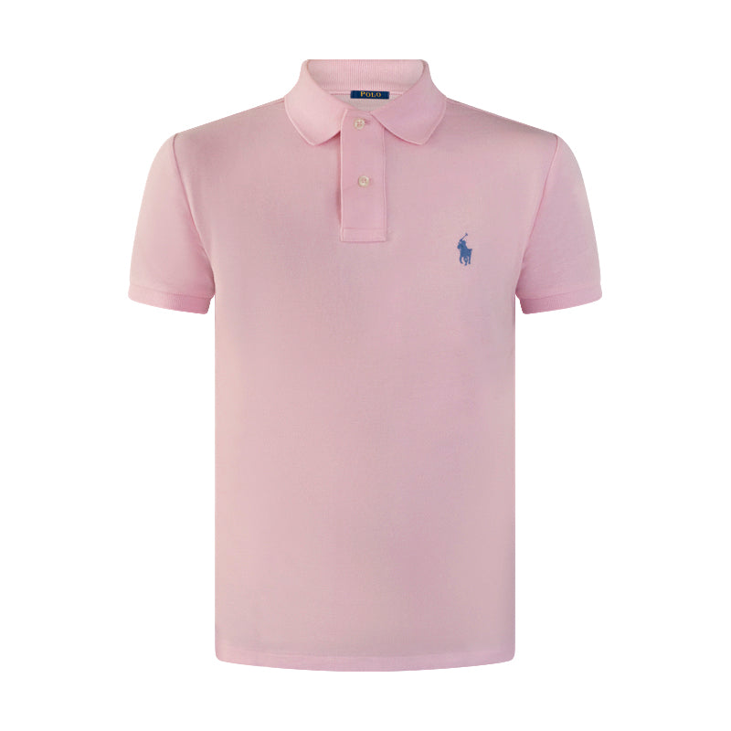 Ralph Lauren Polo Shirt | Custom Slim Fit | Pink