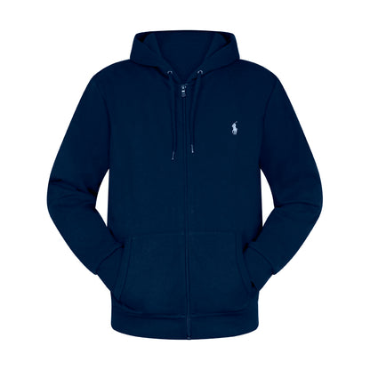 Ralph Lauren Polo Full Zip Sweatshirt Hoodie Aviator Navy Mens