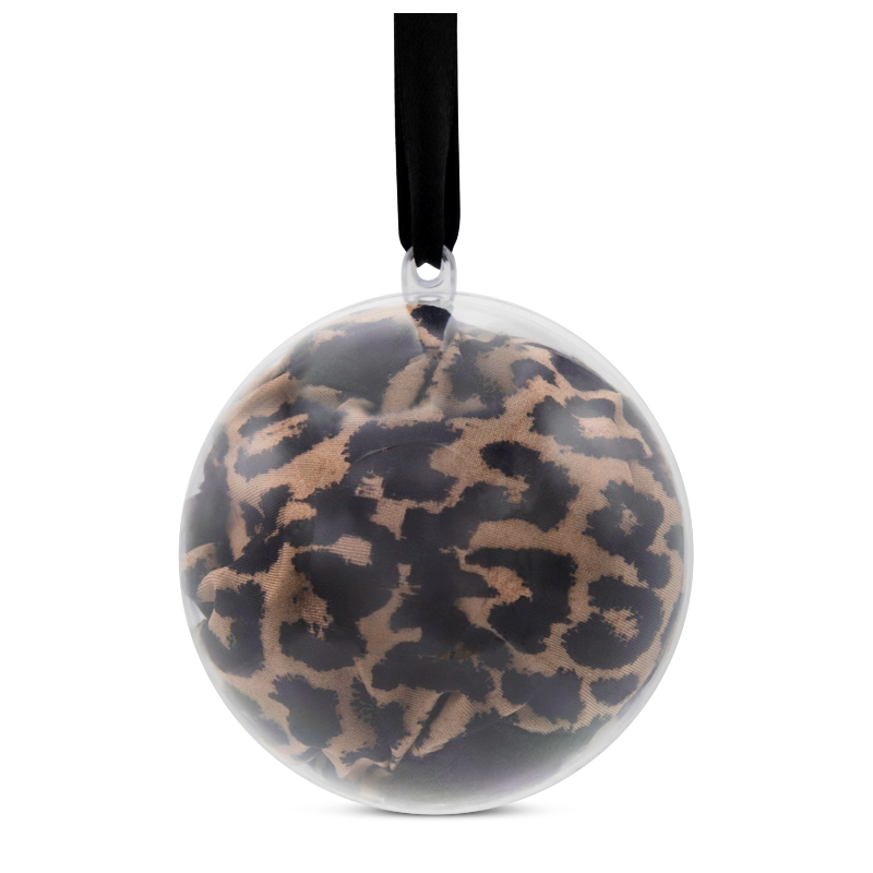 Victoria's Secret Cheeky Lace Knickers Leopard Print Stocking Filler Bauble - Variant