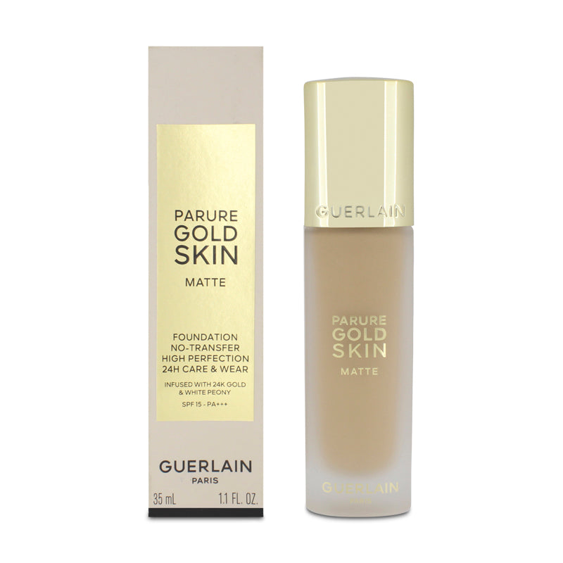 Guerlain Parure Gold Skin Matte Foundation 1W Warm Dore