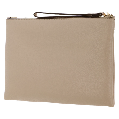 Mario Valentino Women's Megeve Cosmetic Bag Ecru/Beige