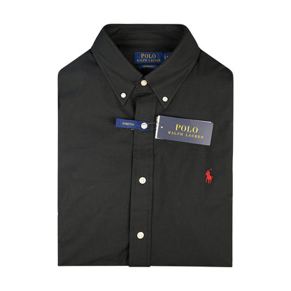 Ralph Lauren Polo Custom Fit Men's Shirt Black