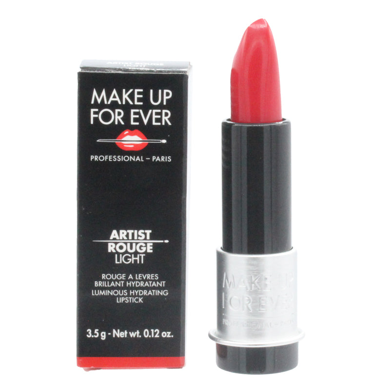 Make Up For Ever Artist Rouge Light Luminous Hydrating Lipstick L400 Red