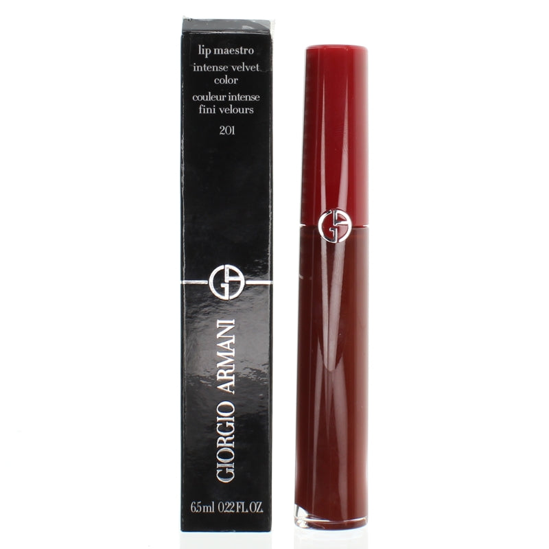 Giorgio Armani Lip Maestro Intense Velvet Colour 201 (Blemished Box)