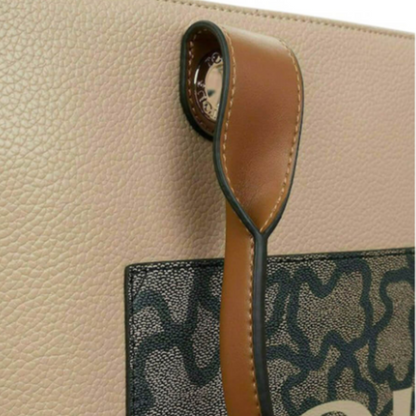 Tous Amaya K XL Shopping Shoulder Bag Beige 2001660243