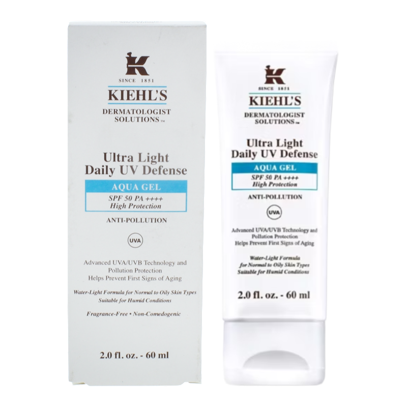 Kiehl's Ultra Light Daily UV Defense Aqua Gel 60ml (Blemished Box)