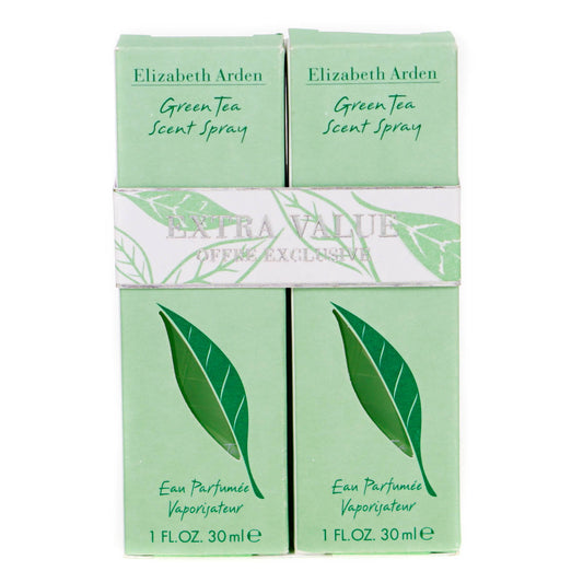 Elizabeth Arden Green Tea Scent Eau De Parfum Spray 2 x 30ml